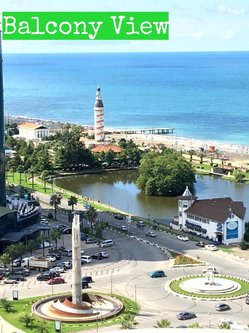 Panorama Sea View Studio! Batumi Eksteriør billede