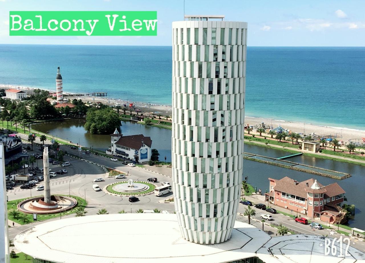 Panorama Sea View Studio! Batumi Eksteriør billede